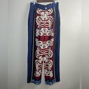 NWT R.G. Kane Maria High Rise Straight leg trousers